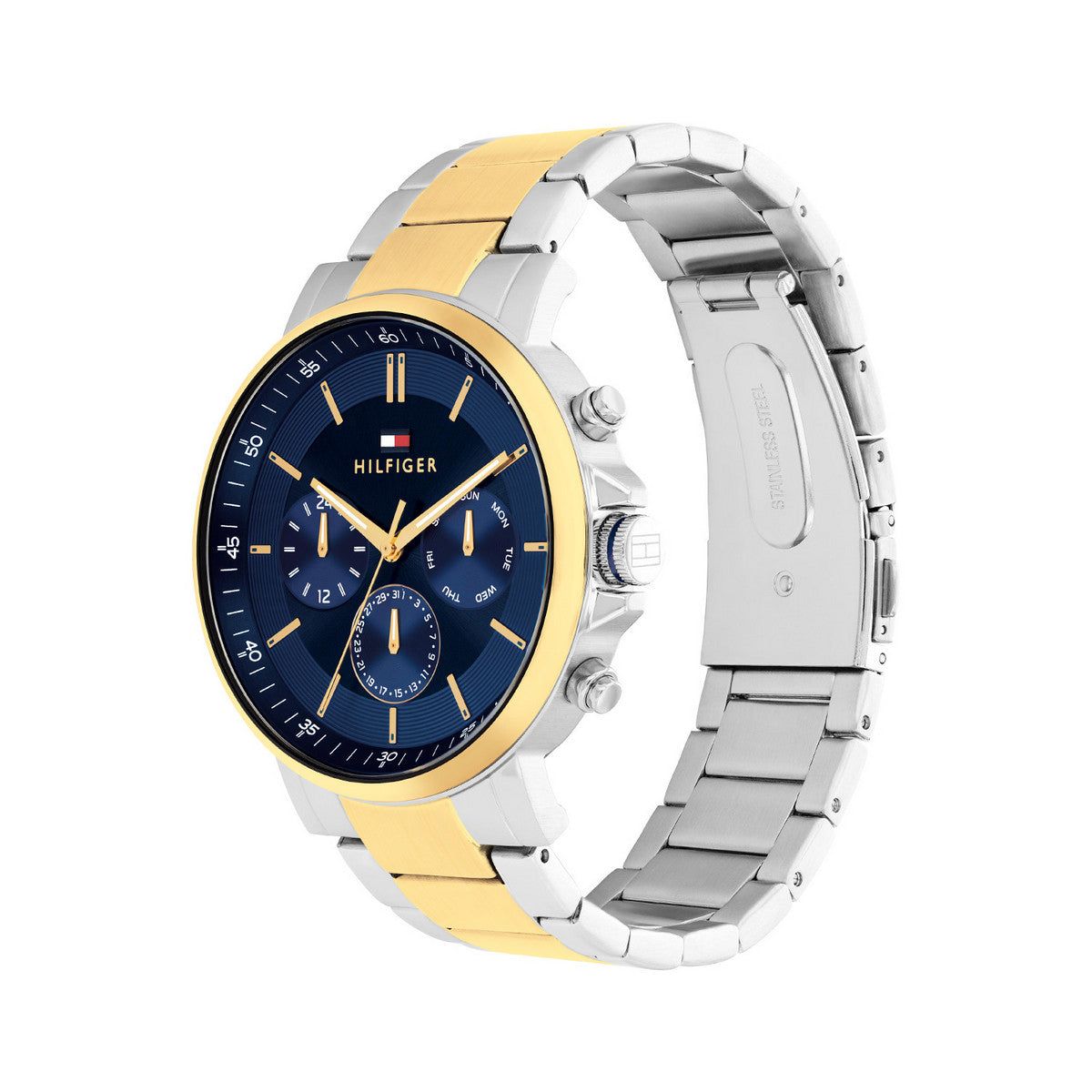 Tommy Hilfiger Horloge TH1710710 Heren Zilverkleurig 43 mm