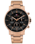 Tommy Hilfiger TH1710712 Horloge Heren Staal Bruin 43mm
