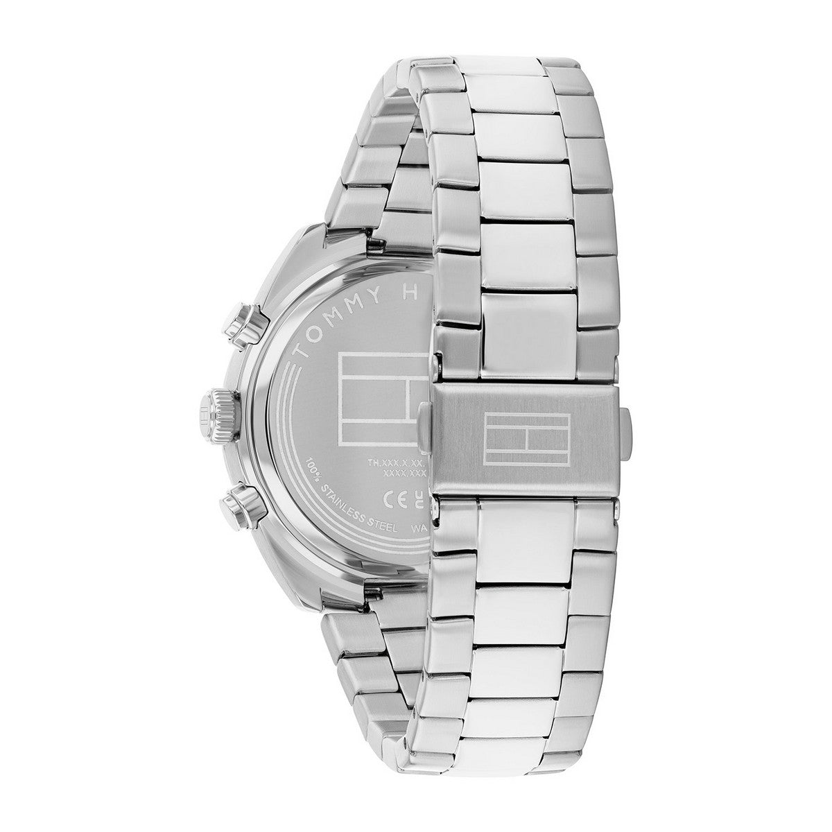 Tommy Hilfiger Horloge TH1710722 Heren Zilverkleurig 40 mm