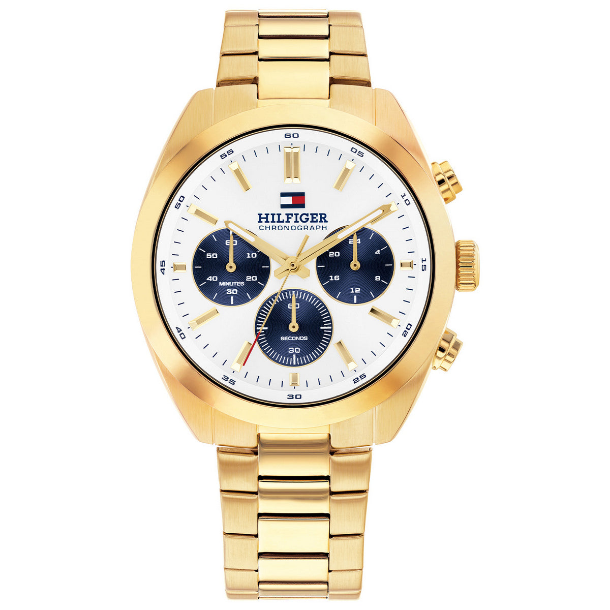 Tommy Hilfiger TH1710723 Horloge Heren Goudkleurig 40mm