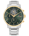 Tommy Hilfiger TH1710735 horloge heren zilverkleurig staal sportief design