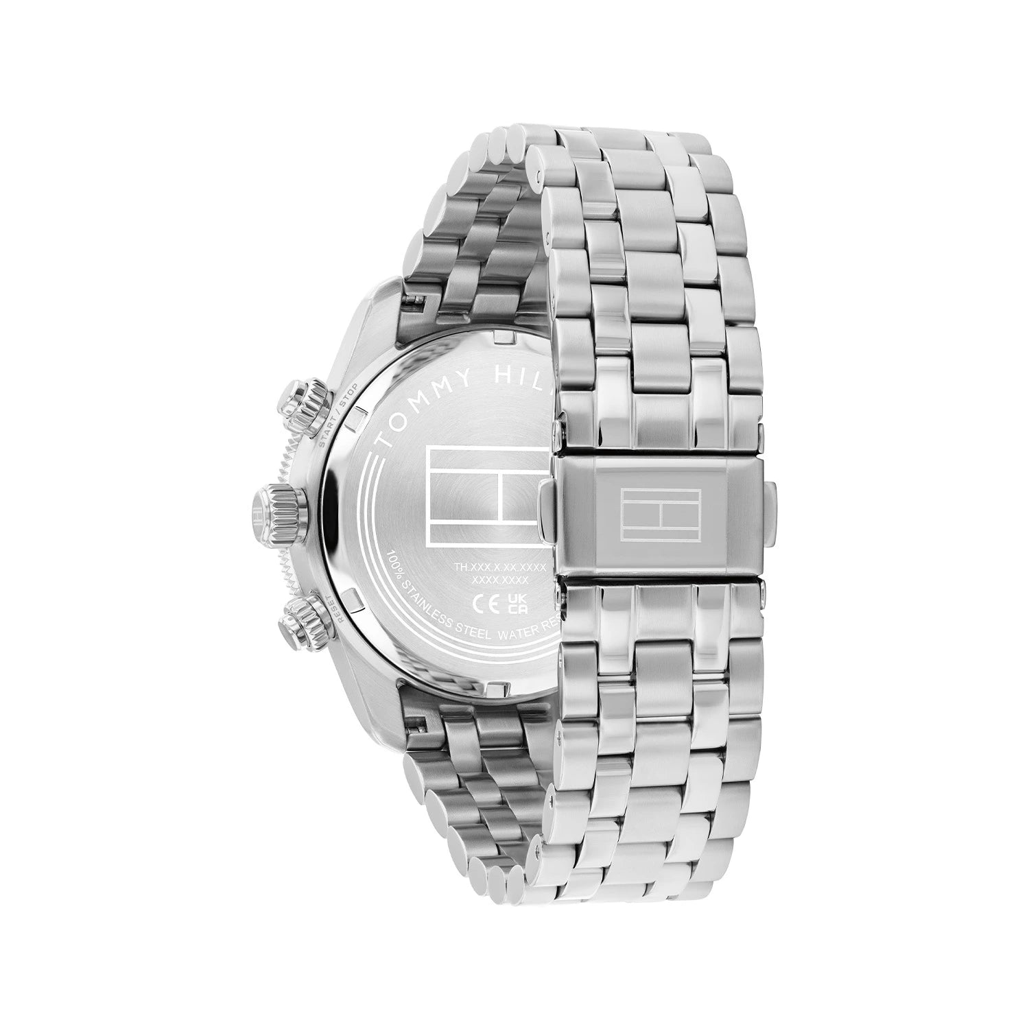 Tommy Hilfiger Horloge TH1710743 Heren Zilverkleurig 41 mm