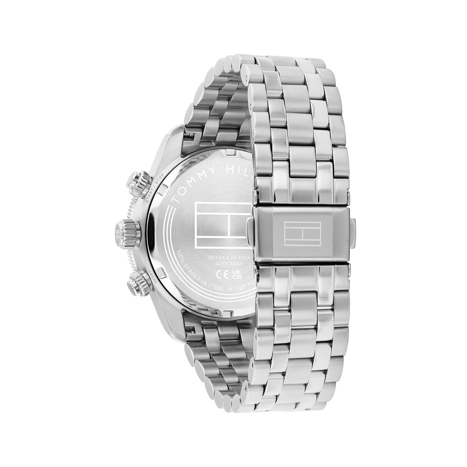Tommy Hilfiger Horloge TH1710744 Heren Zilverkleurig 41 mm