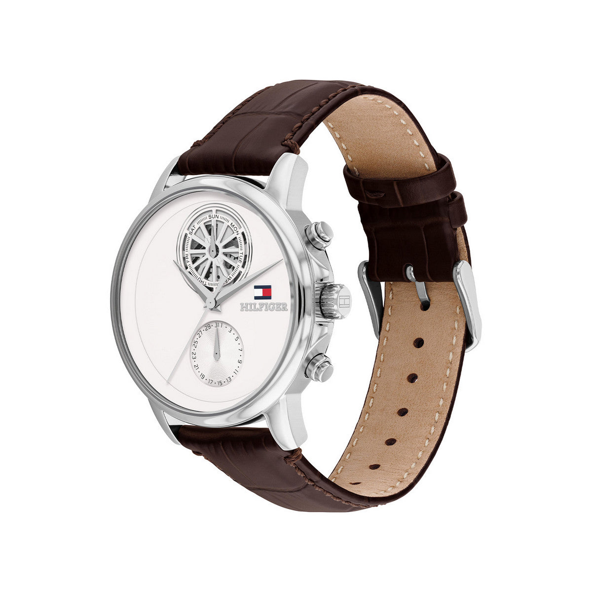 Tommy Hilfiger Horloge TH1710746 Heren Zilverkleurig 40 mm