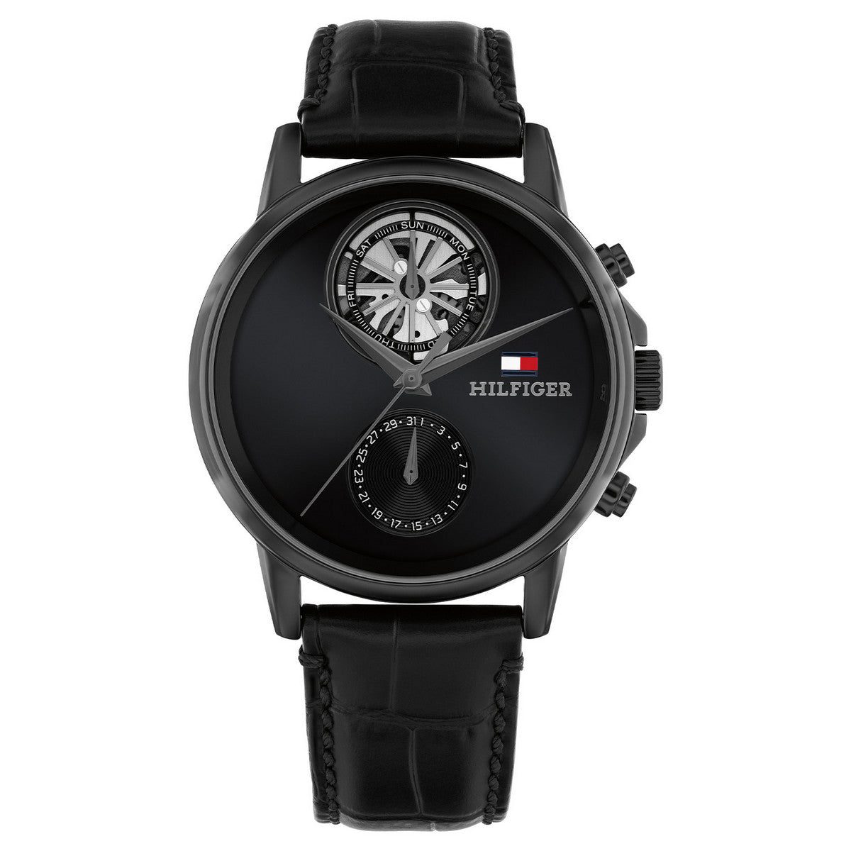 Tommy Hilfiger Horloge TH1710748 Heren Zwart 40 mm