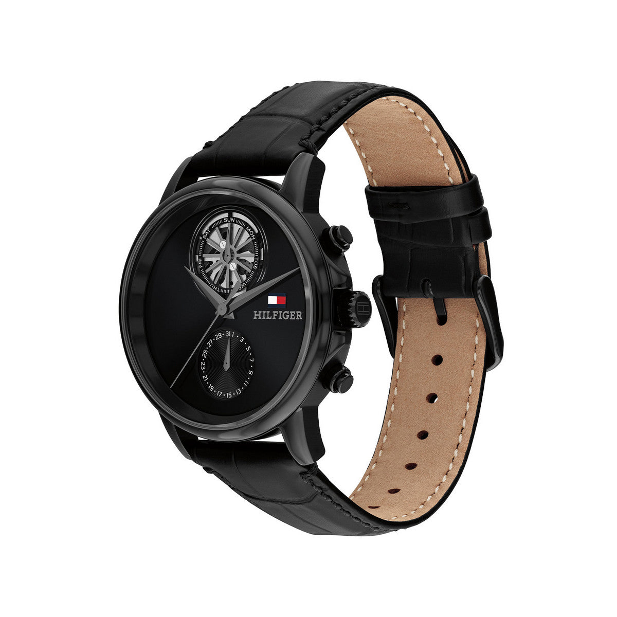 Tommy Hilfiger Horloge TH1710748 Heren Zwart 40 mm
