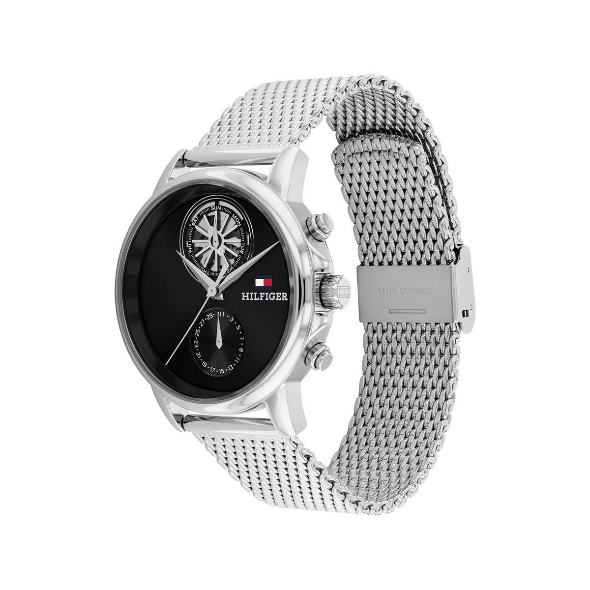 Tommy Hilfiger Horloge TH1710749 Heren Zilverkleurig 40 mm