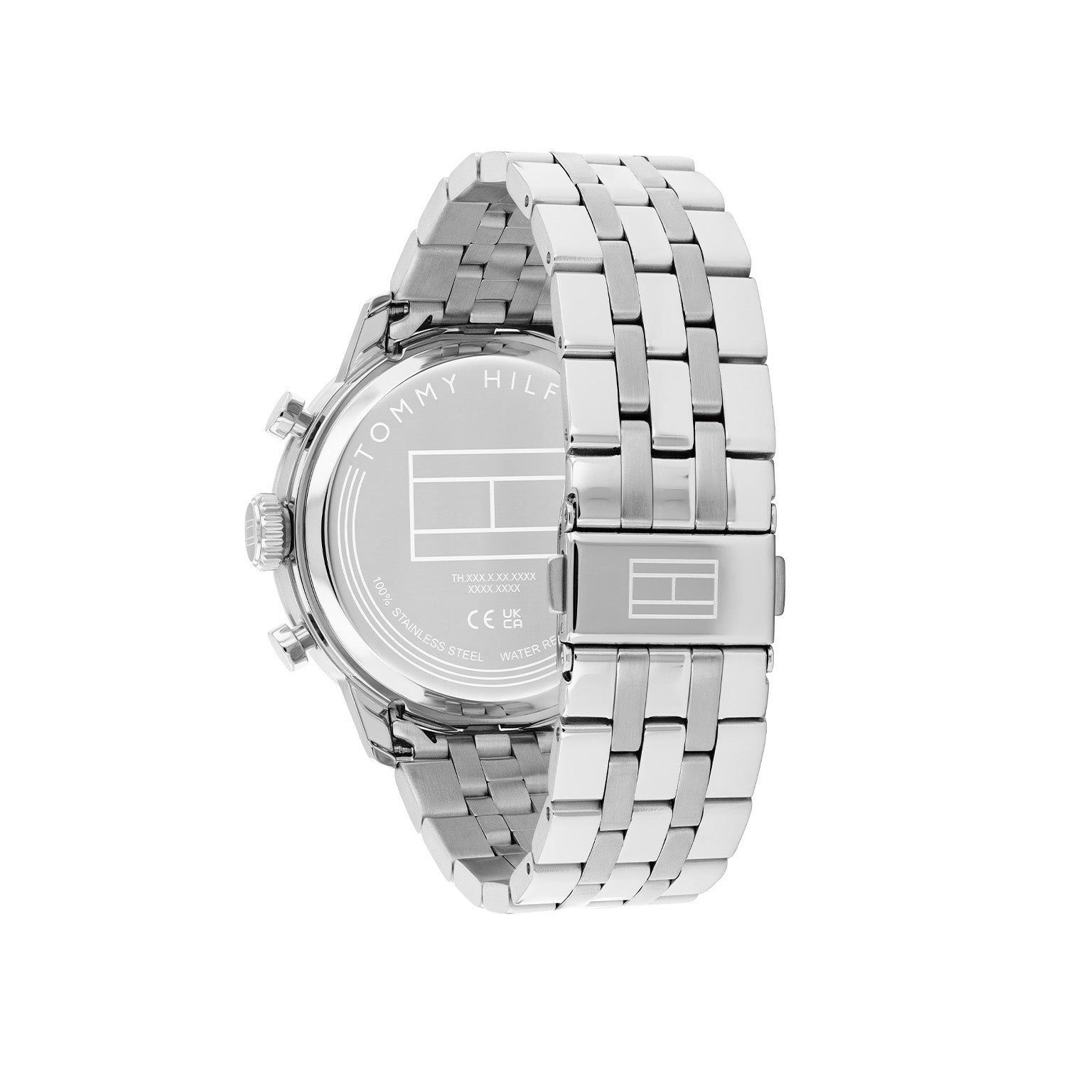 Tommy Hilfiger Horloge TH1710753 Heren Zilverkleurig 43 mm