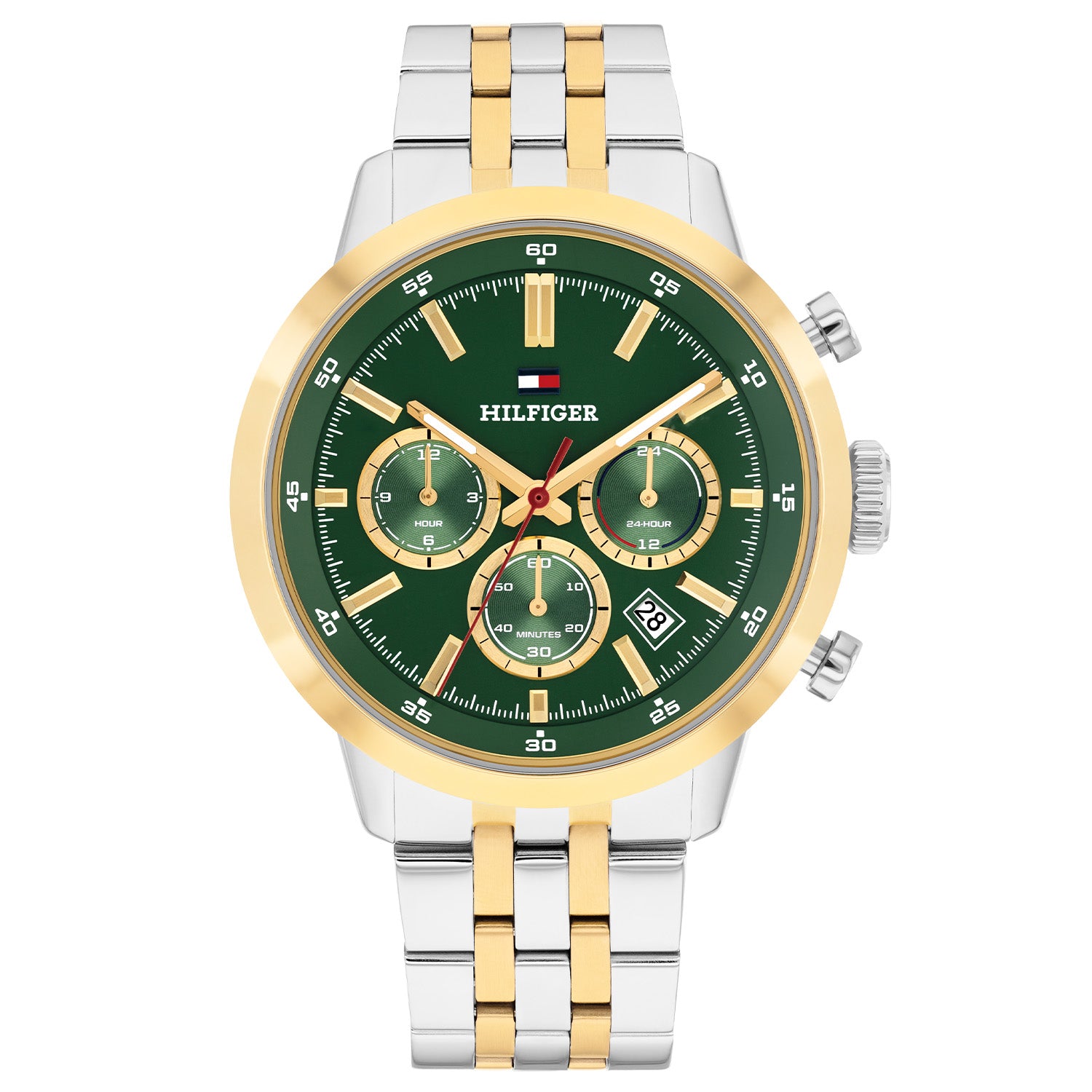 Tommy Hilfiger Horloge TH1710754 Heren Zilverkleurig 43 mm