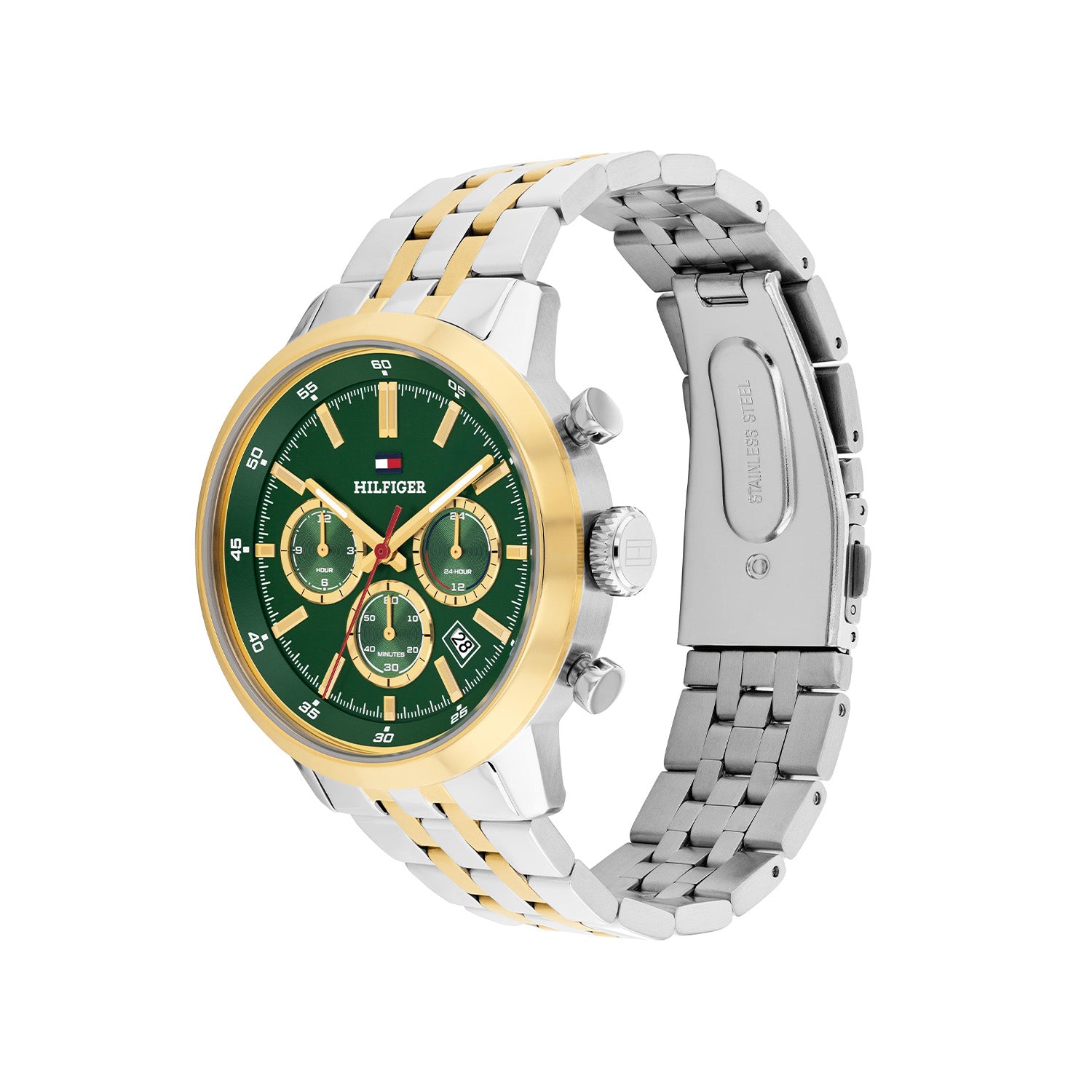 Tommy Hilfiger Horloge TH1710754 Heren Zilverkleurig 43 mm