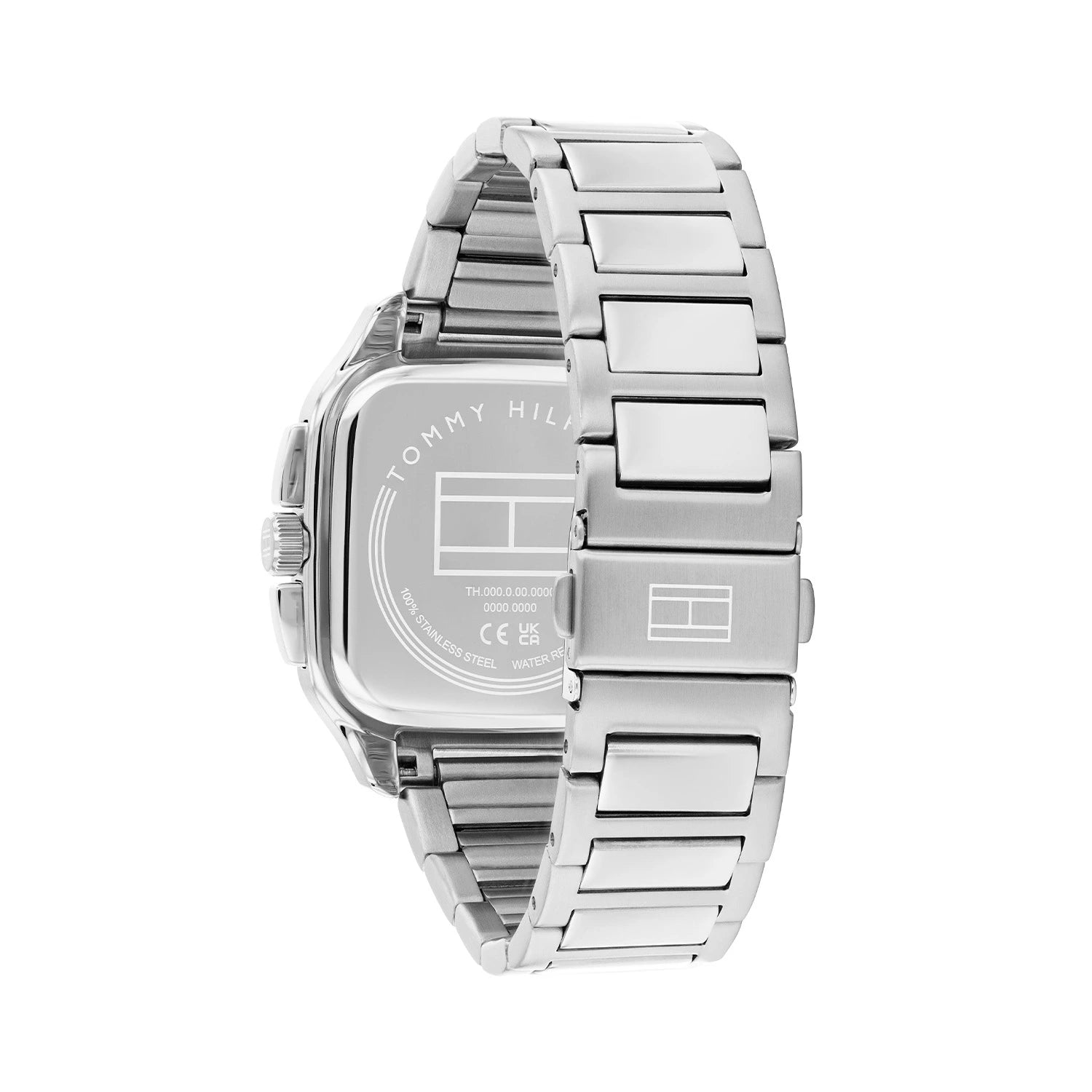Tommy Hilfiger Horloge TH1710758 Heren Zilverkleurig 39 mm