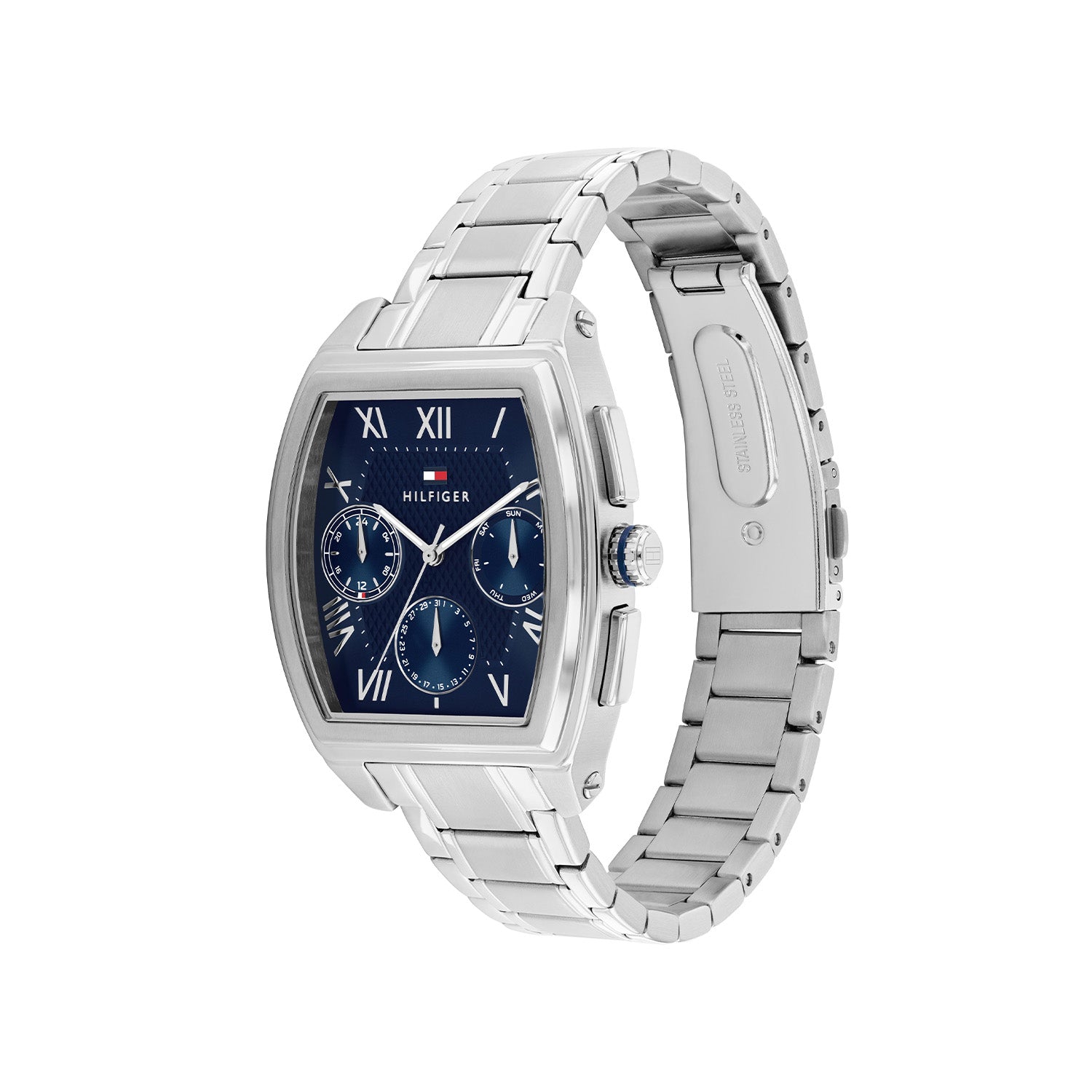 Tommy Hilfiger Horloge TH1710763 Heren Zilverkleurig 36 mm