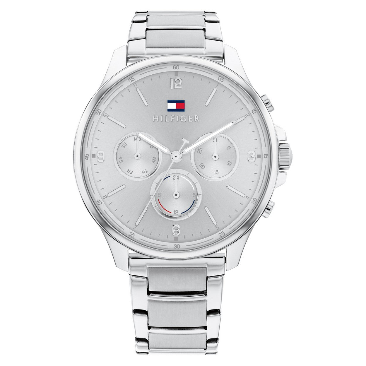 Tommy Hilfiger Horloge TH1782450 Dames Zilverkleurig 38 mm