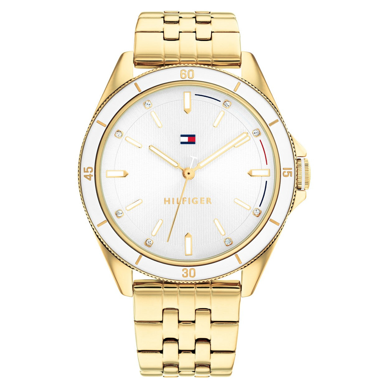 Tommy Hilfiger Horloge TH1782483 Dames Goudkleurig 38 mm