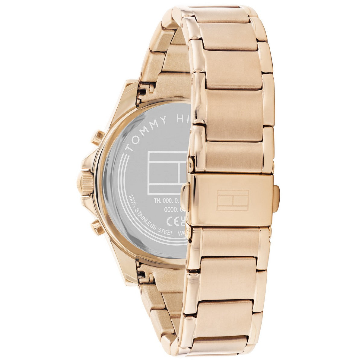 Tommy Hilfiger Horloge TH1782624 Dames Goudkleurig 38 mm