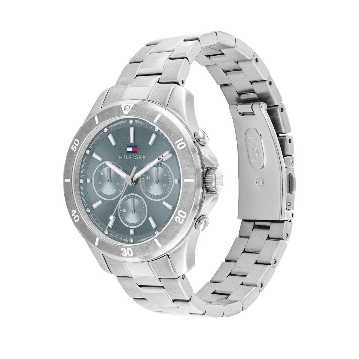Tommy Hilfiger Horloge TH1782638 Dames Zilverkleurig 38 mm
