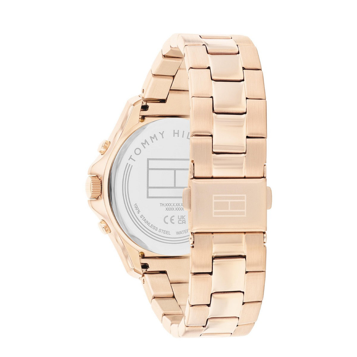 Tommy Hilfiger Horloge TH1782639 Dames Goudkleurig 38 mm