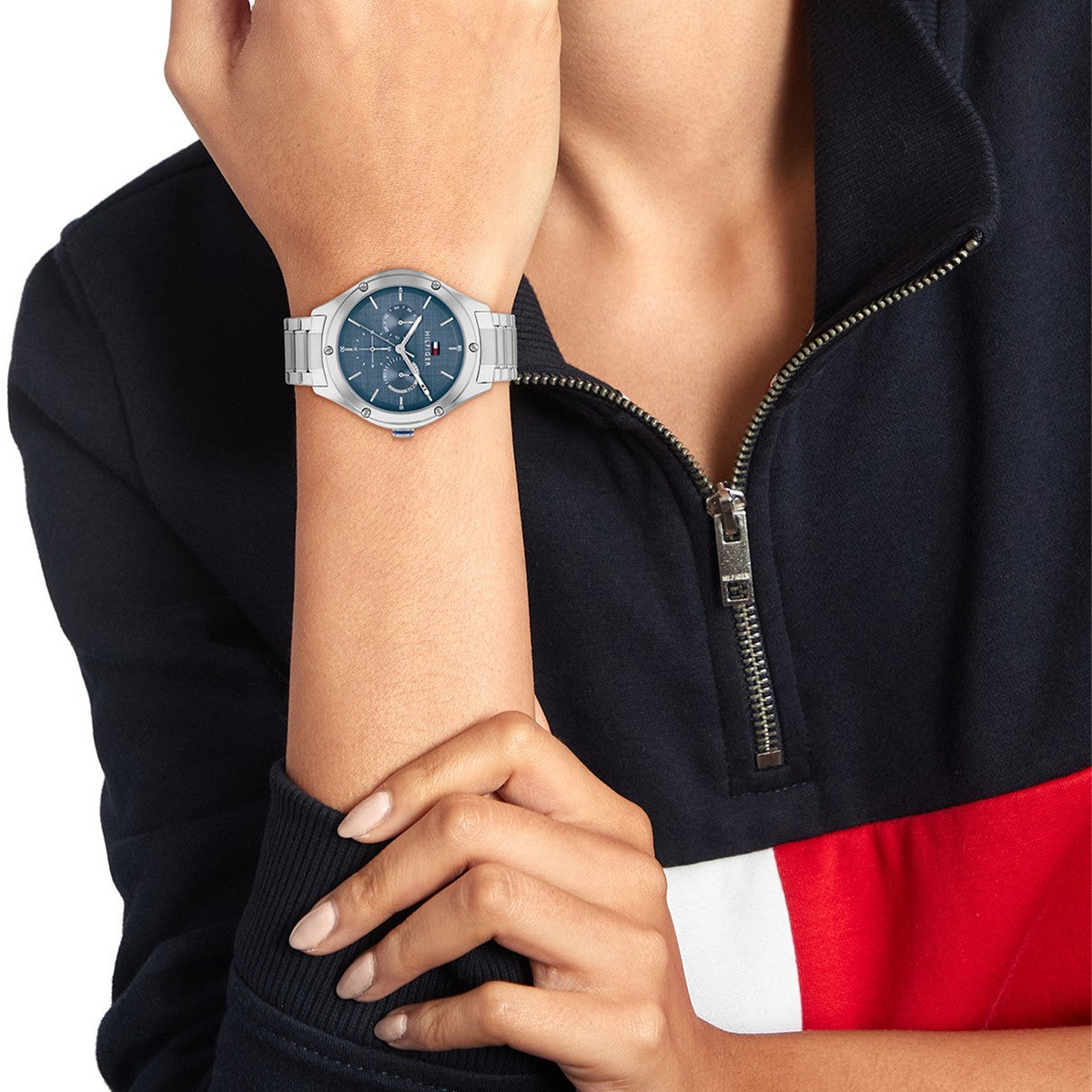 Tommy Hilfiger Horloge TH1782657 Dames Blauw 40 mm