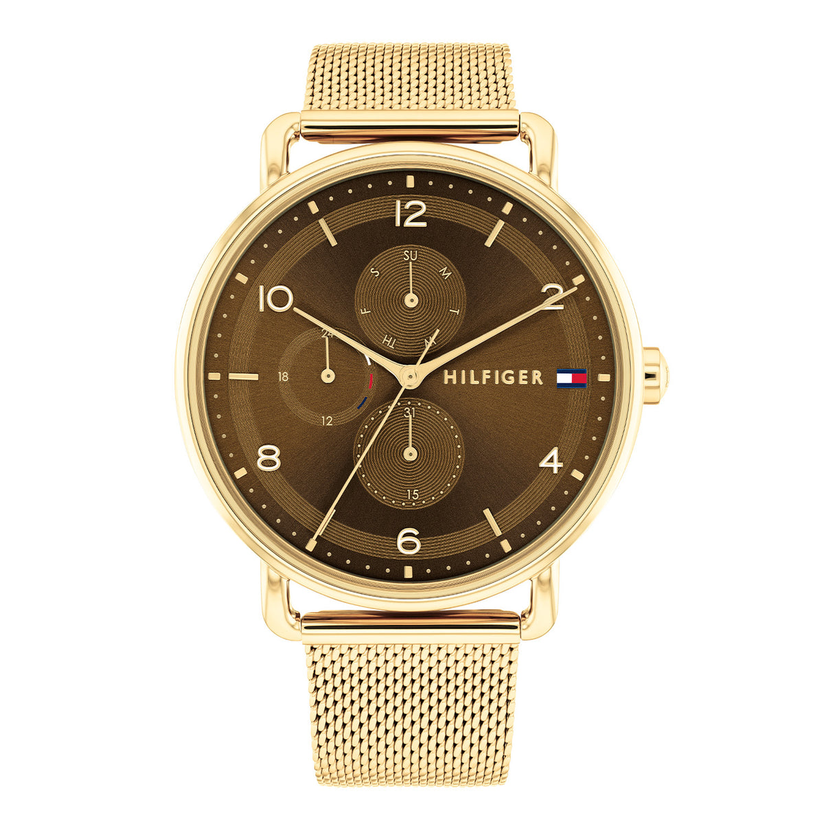 Tommy Hilfiger Dames Horloge TH1782663 40 mm Goudkleurig