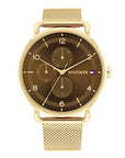 Tommy Hilfiger TH1782663 Horloge Dames Goudkleurig 40mm, exclusief en kwalitatief hoogwaardig. Ontdek nu!