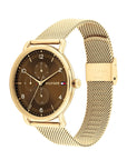 Tommy Hilfiger TH1782663 Horloge Dames Goudkleurig 40mm, exclusief en kwalitatief hoogwaardig. Ontdek nu!