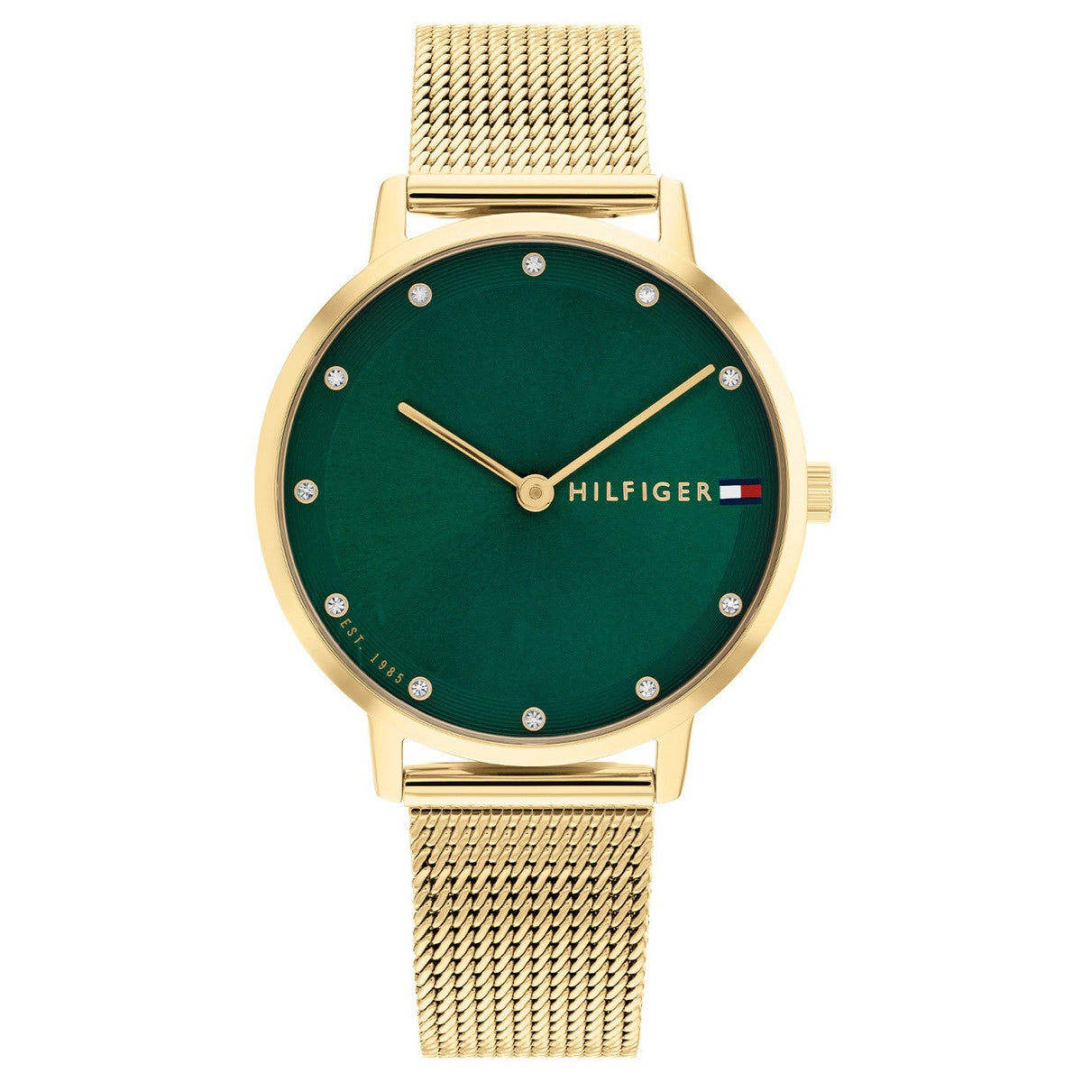 Tommy Hilfiger Horloge TH1782668 Dames Goudkleurig 34 mm