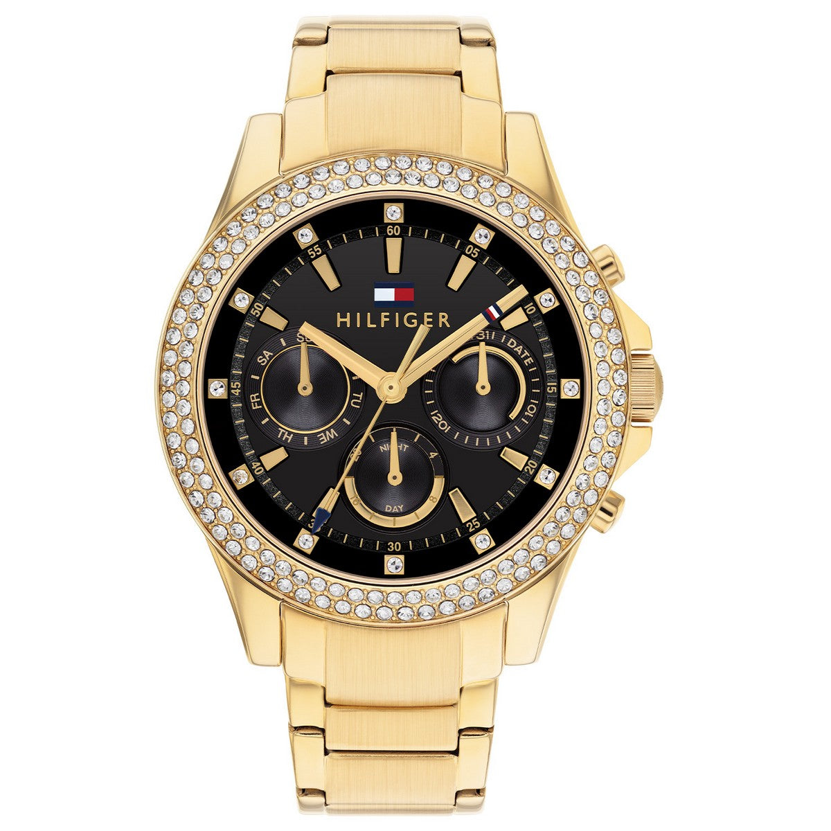 Tommy Hilfiger Horloge TH1782676 Dames Goudkleurig 38 mm
