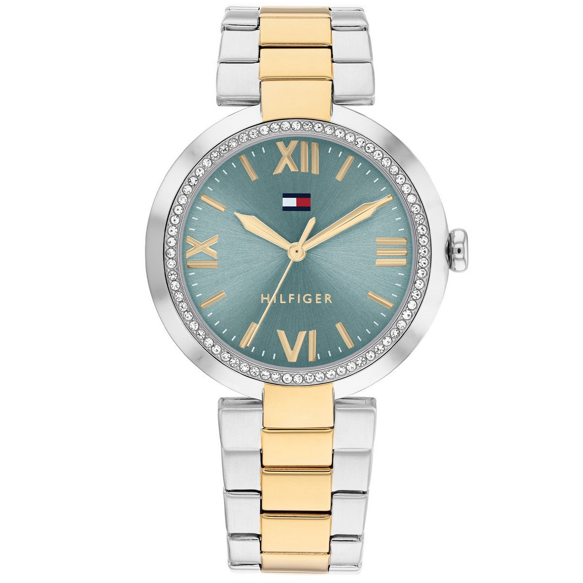 Tommy Hilfiger Horloge TH1782680 Dames Bicolor 34 mm
