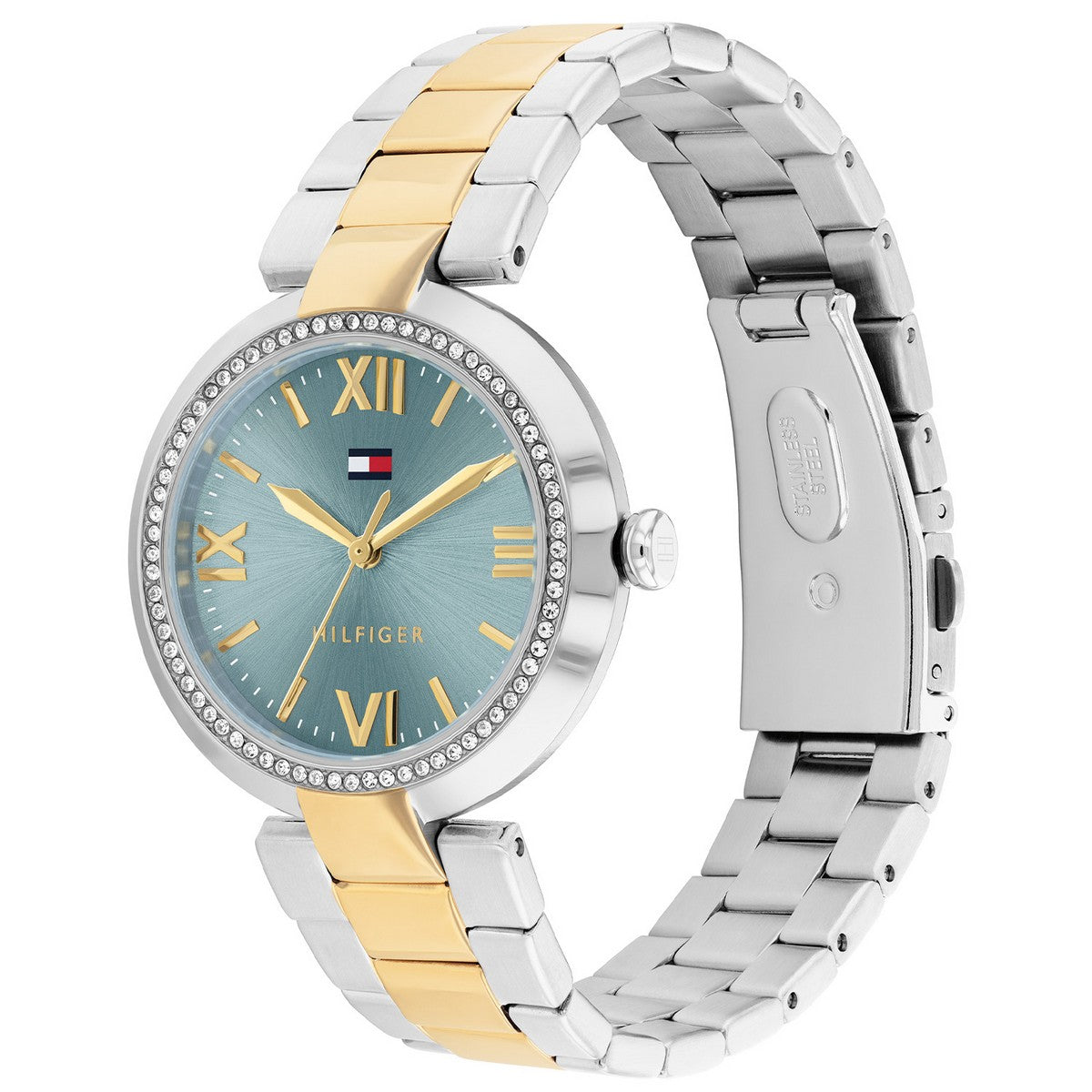 Tommy Hilfiger Horloge TH1782680 Dames Bicolor 34 mm
