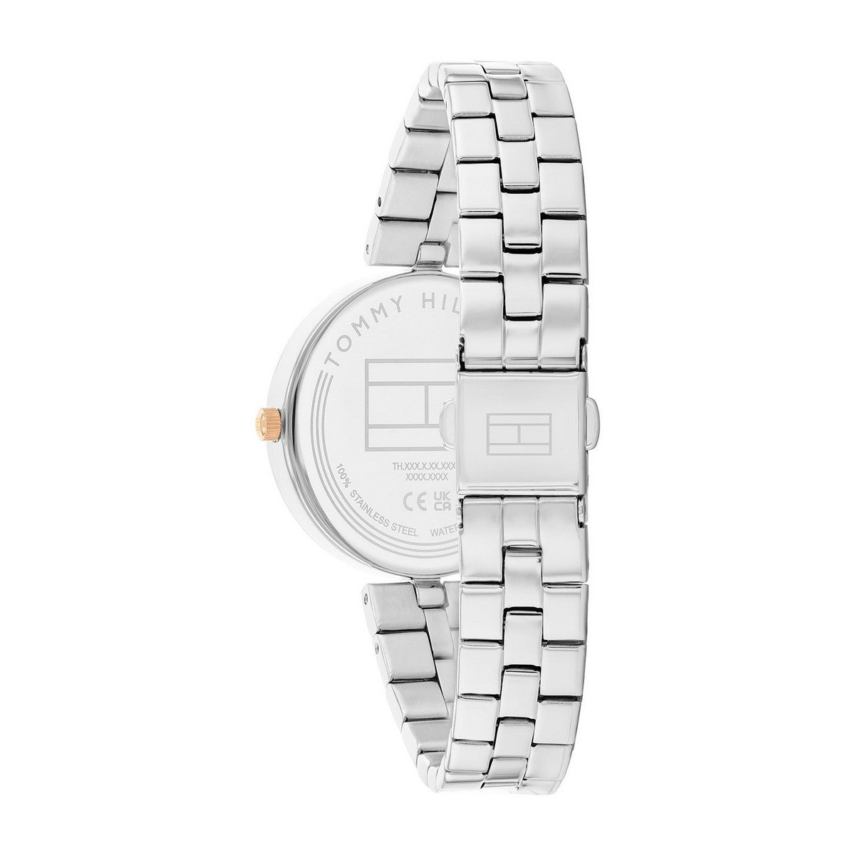 Tommy Hilfiger Horloge TH1782684 Dames Zilverkleurig 34 mm