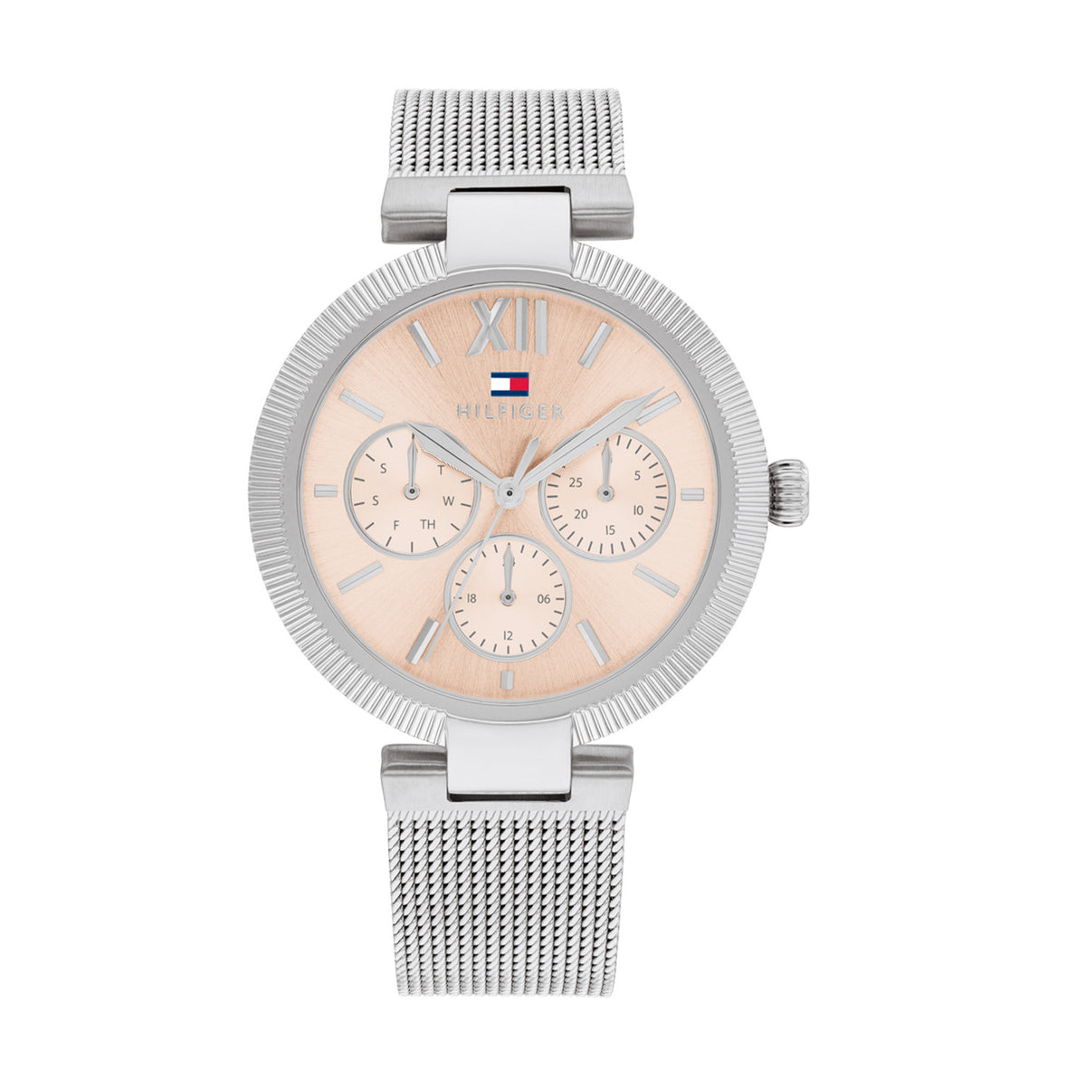 Tommy Hilfiger Dames Horloge TH1782693 36 mm Zilverkleurig