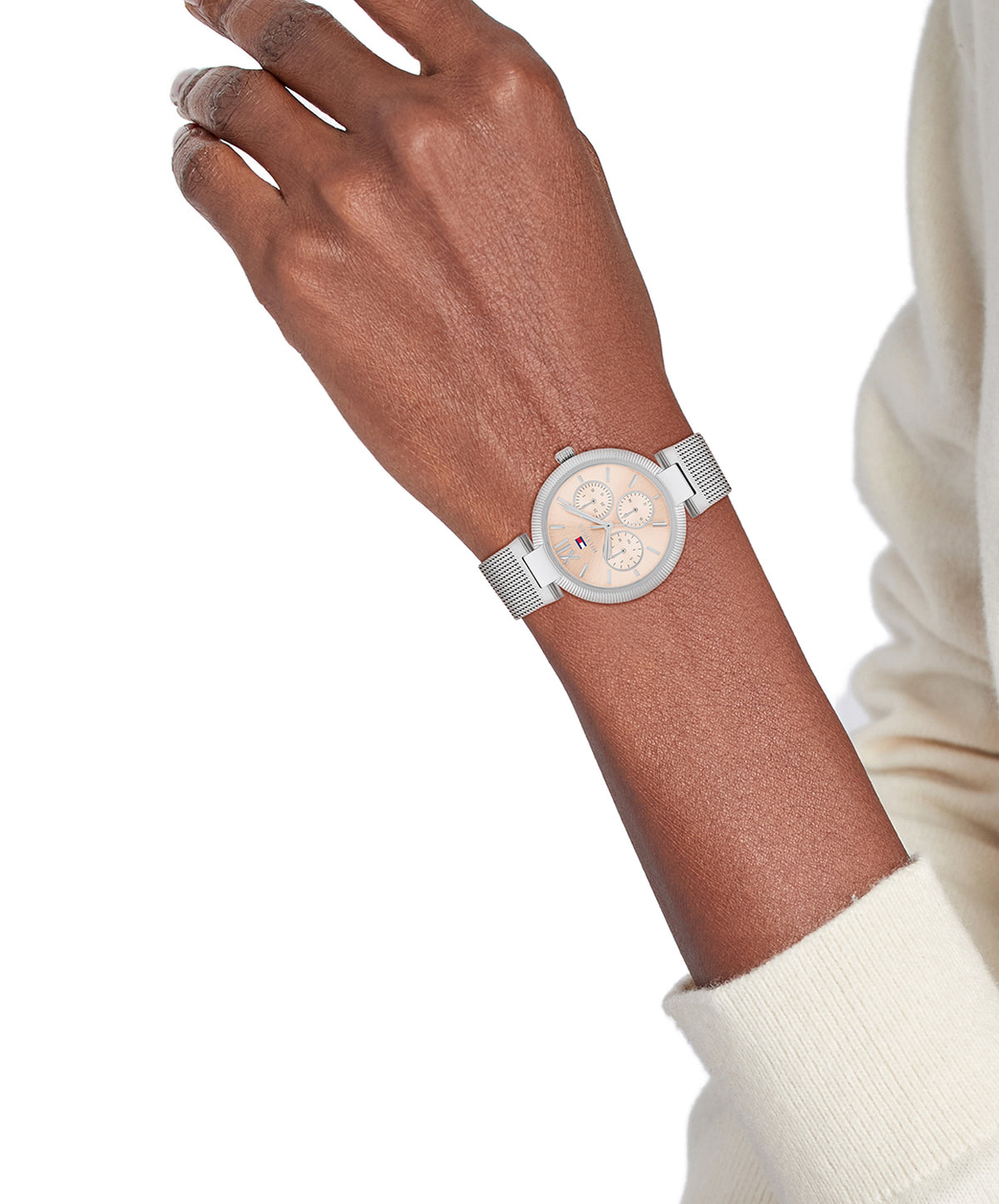 Tommy Hilfiger Dames Horloge TH1782693 36 mm Zilverkleurig