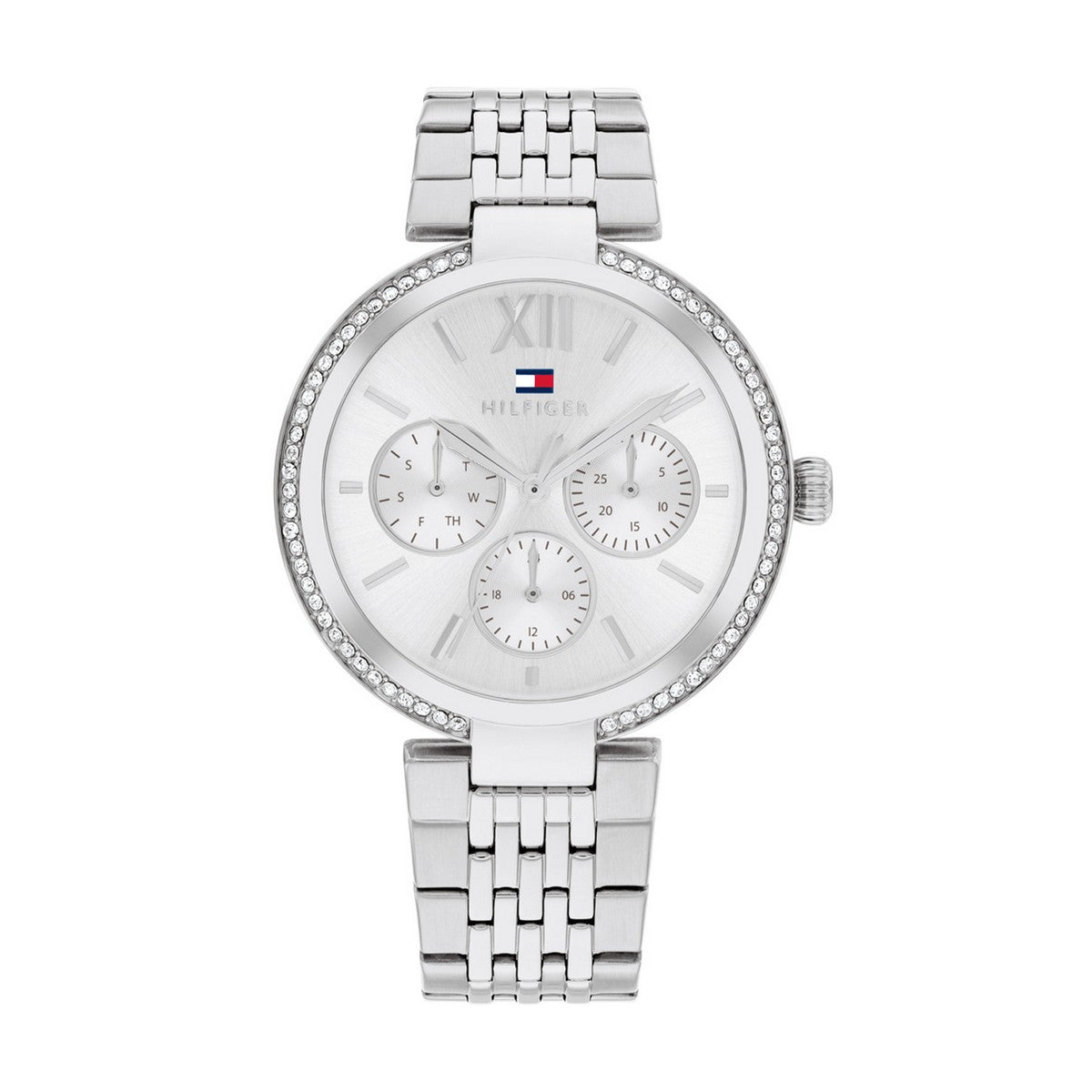 Tommy Hilfiger Horloge TH1782695 Dames Zilverkleurig 36 mm