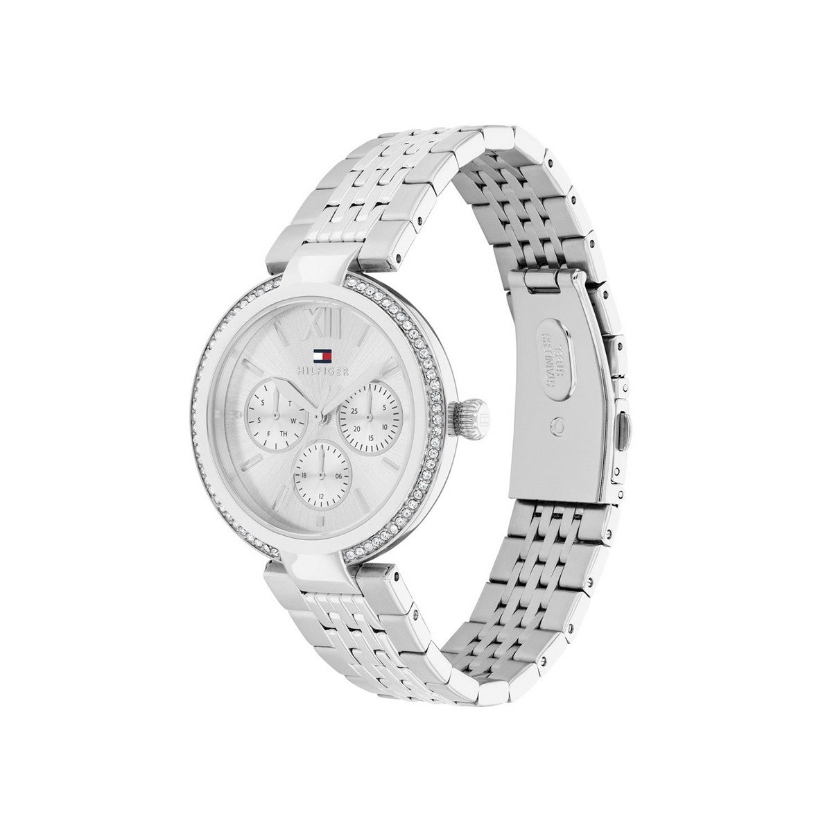 Tommy Hilfiger Horloge TH1782695 Dames Zilverkleurig 36 mm