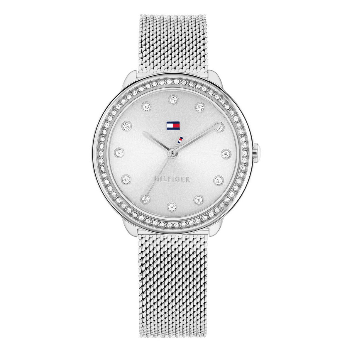 Tommy Hilfiger Horloge TH1782698 Dames Zilverkleurig 33 mm