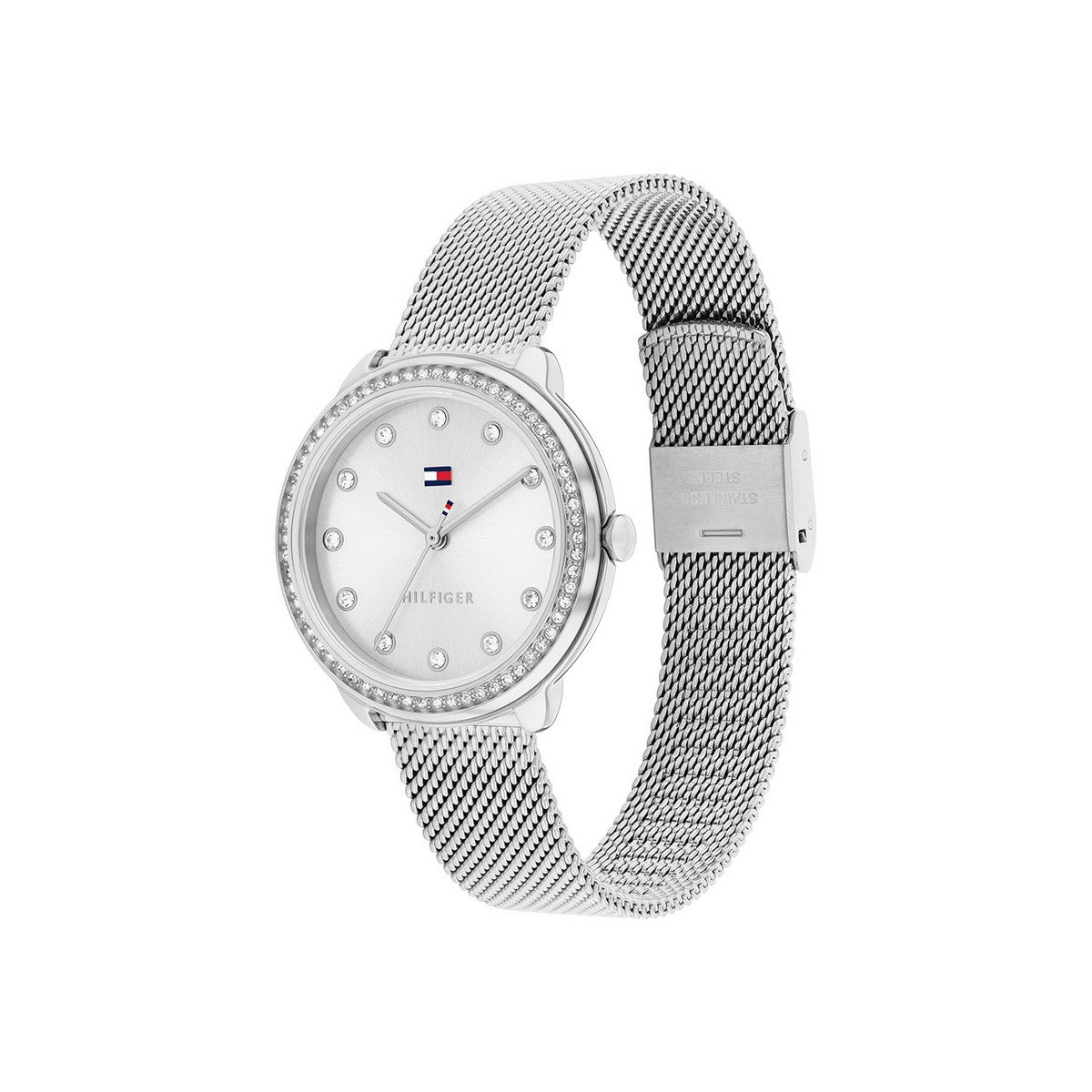 Tommy Hilfiger Horloge TH1782698 Dames Zilverkleurig 33 mm