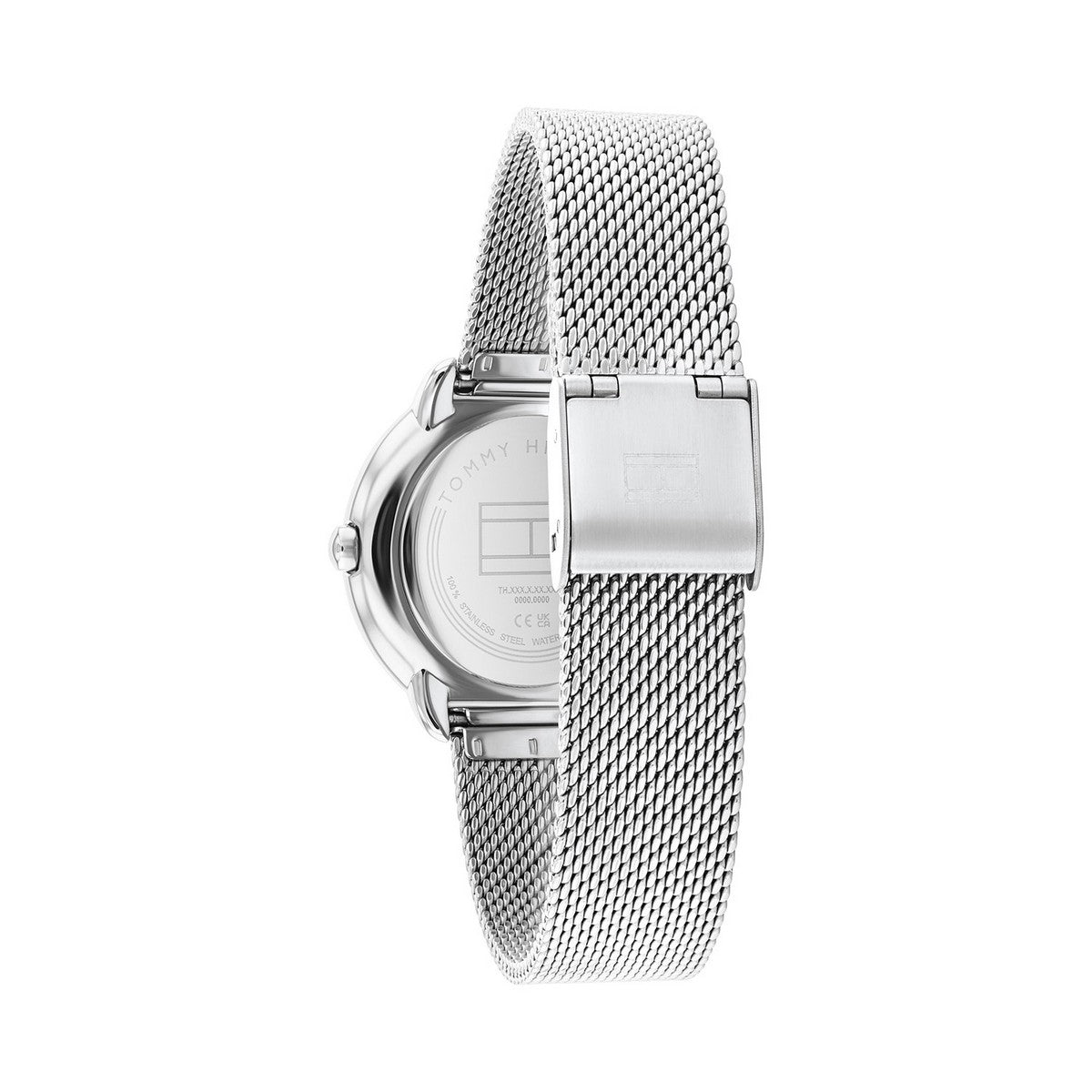 Tommy Hilfiger Horloge TH1782698 Dames Zilverkleurig 33 mm