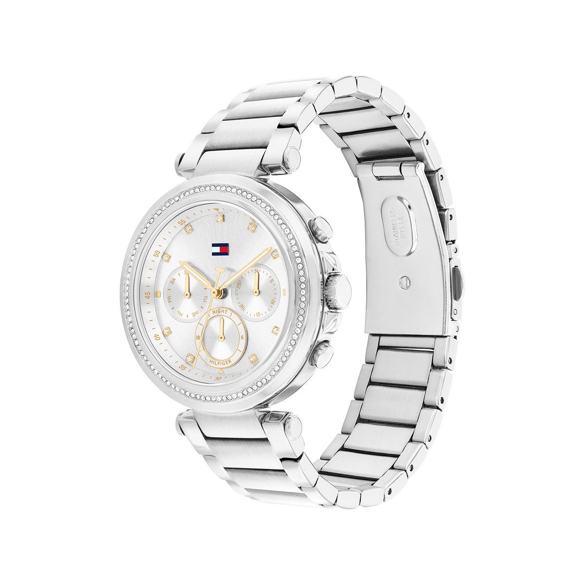 Tommy Hilfiger Horloge TH1782701 Dames Zilverkleurig 38 mm