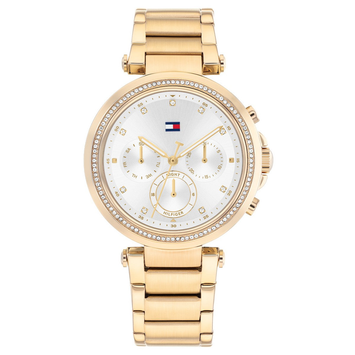 Tommy Hilfiger Horloge TH1782703 Dames Goudkleurig 38 mm