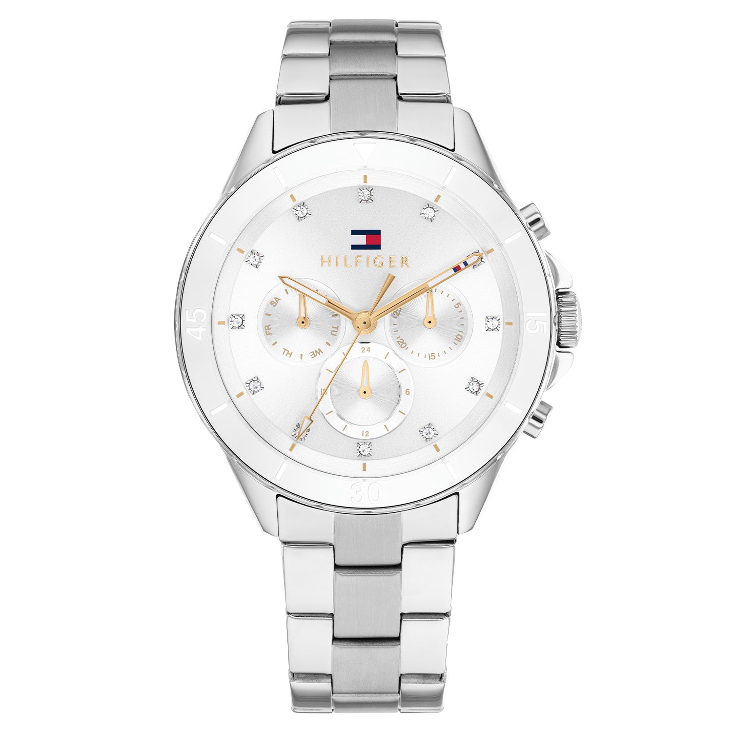 Tommy Hilfiger Horloge TH1782707 Dames Zilverkleurig 40 mm