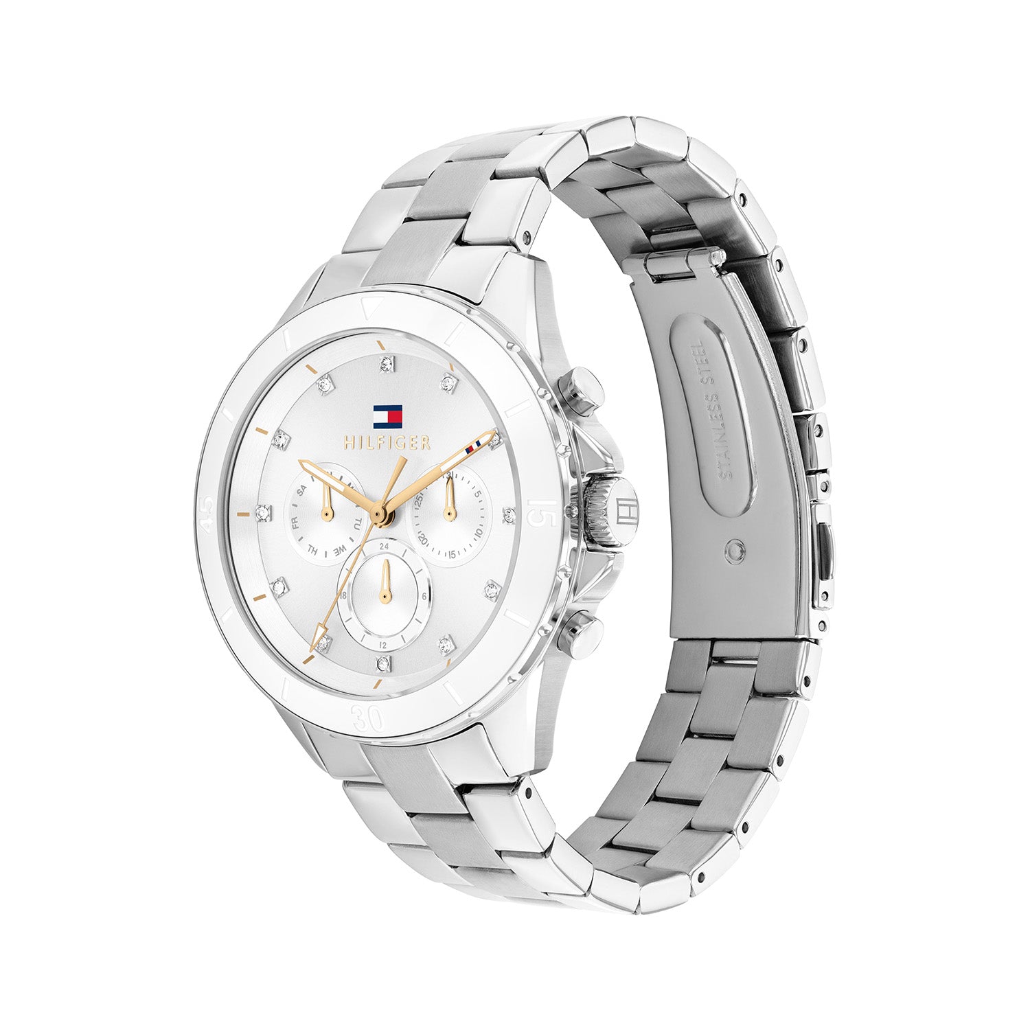 Tommy Hilfiger Horloge TH1782707 Dames Zilverkleurig 40 mm