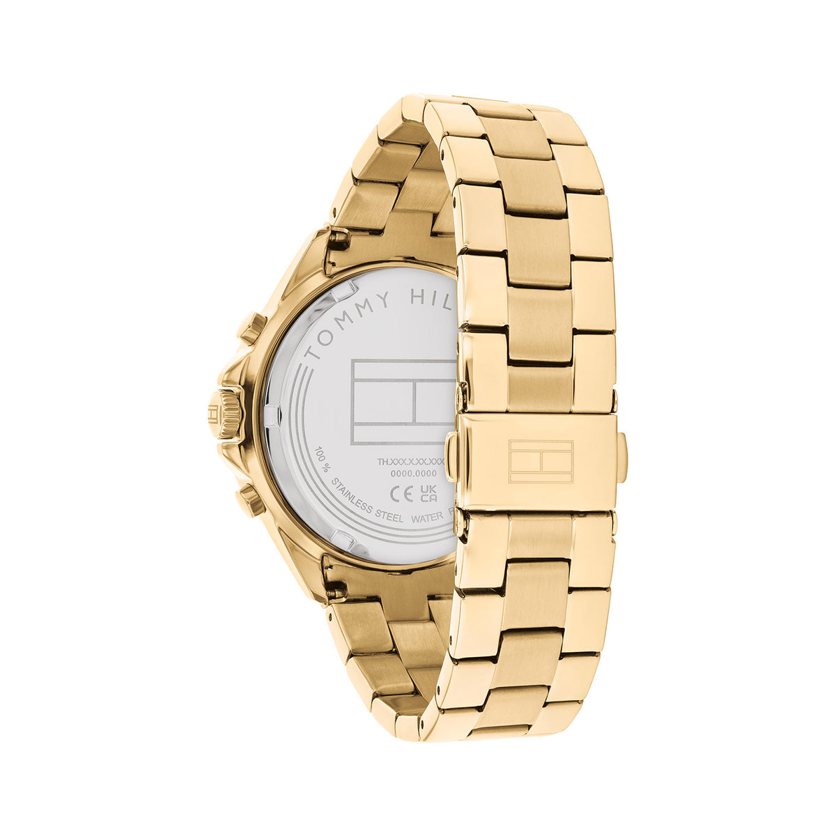 Tommy Hilfiger Dames Horloge TH1782709 40 mm Goudkleurig