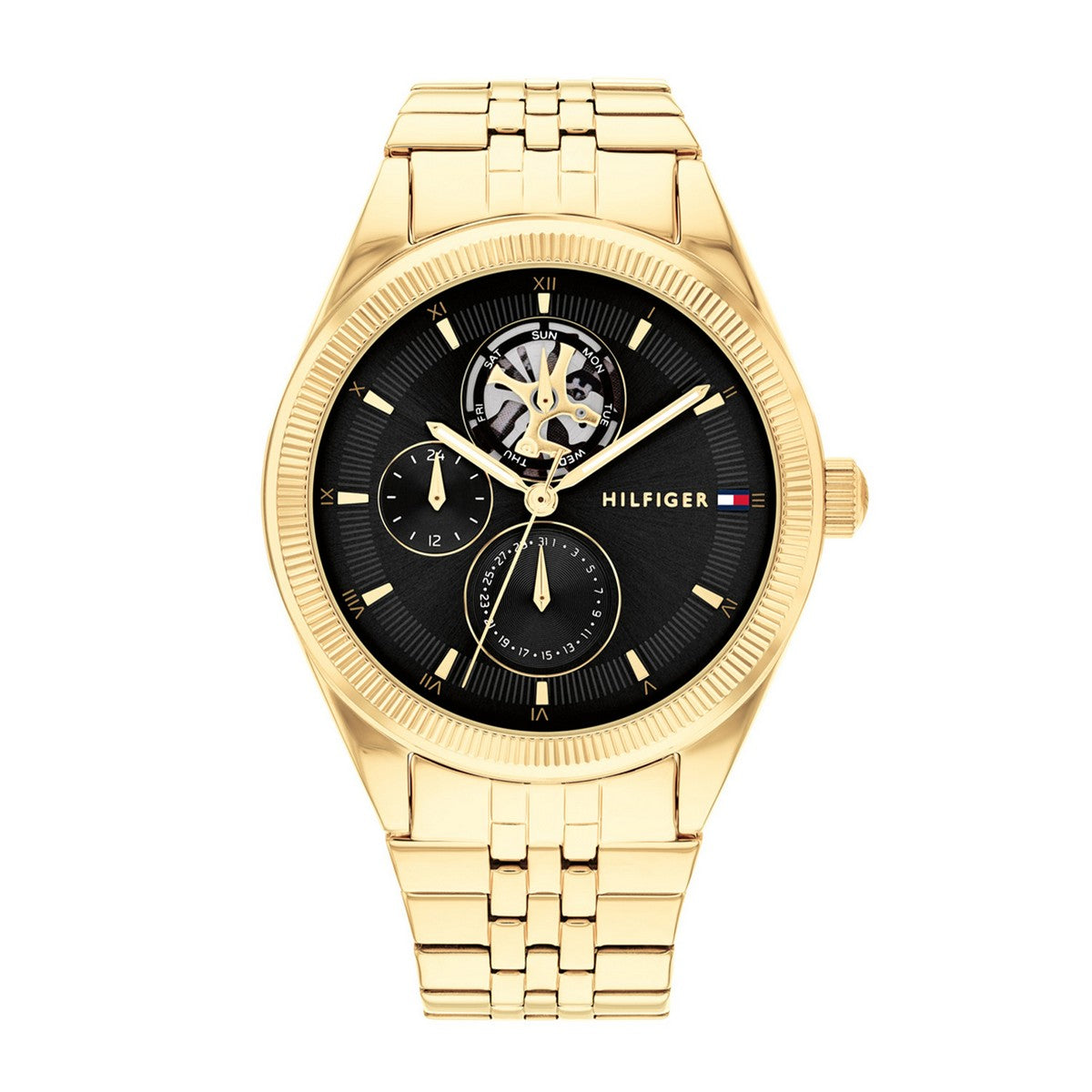 Tommy Hilfiger Horloge TH1782717 Dames Goudkleurig 38 mm