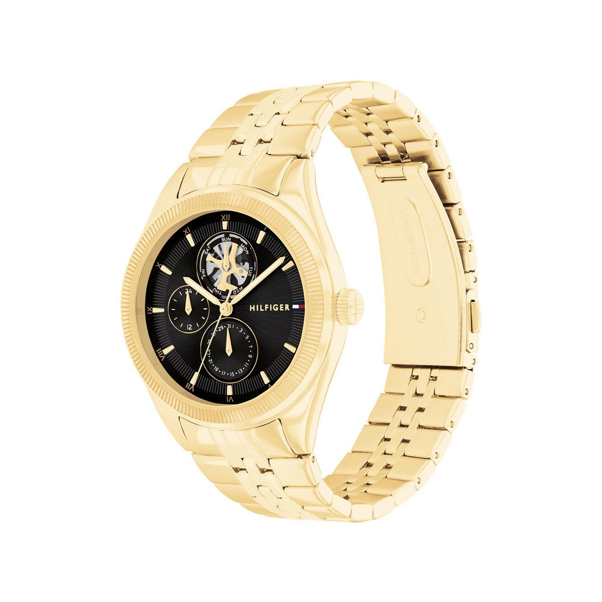 Tommy Hilfiger Horloge TH1782717 Dames Goudkleurig 38 mm