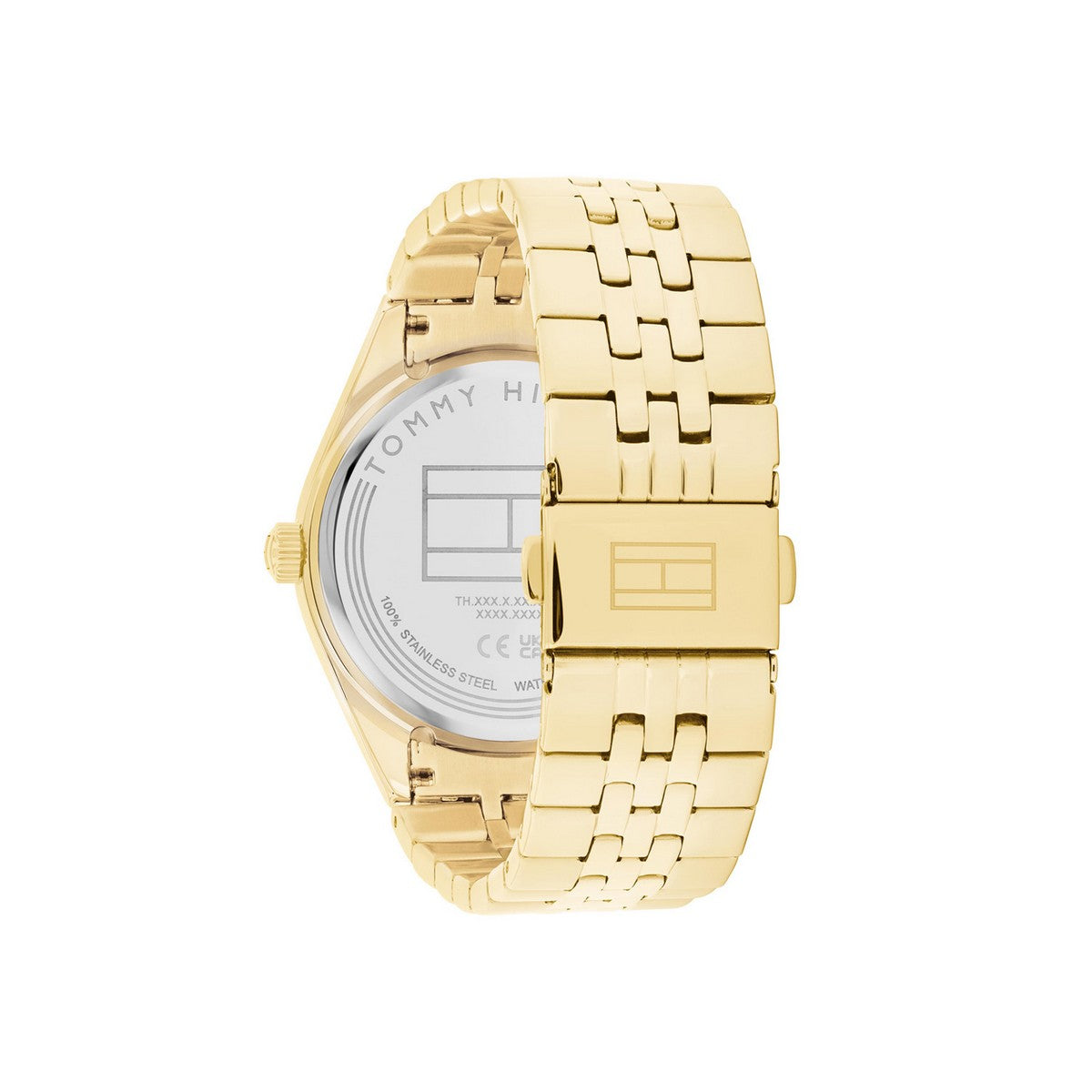 Tommy Hilfiger Horloge TH1782717 Dames Goudkleurig 38 mm