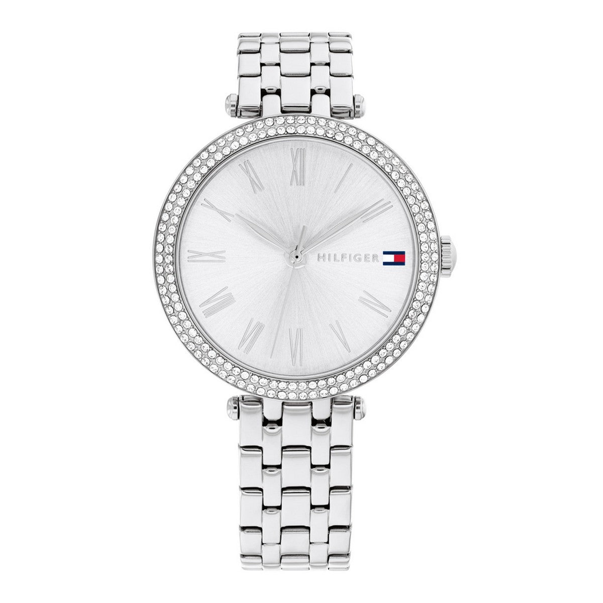 Tommy Hilfiger Horloge TH1782719 Dames Zilverkleurig 34 mm