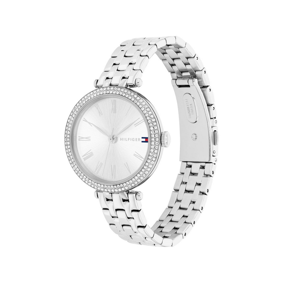 Tommy Hilfiger Horloge TH1782719 Dames Zilverkleurig 34 mm
