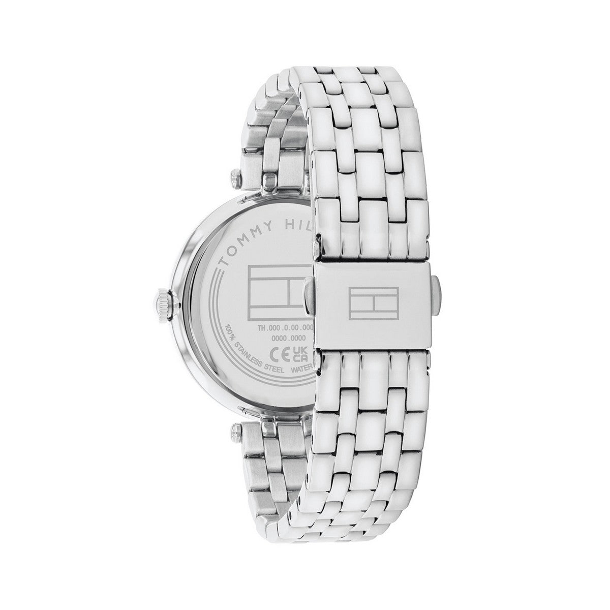 Tommy Hilfiger Horloge TH1782719 Dames Zilverkleurig 34 mm