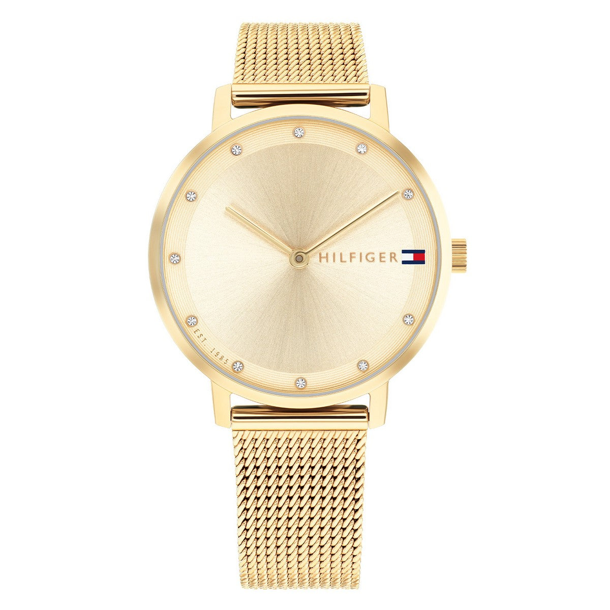 Tommy Hilfiger Horloge TH1782728 Dames Goudkleurig 35 mm