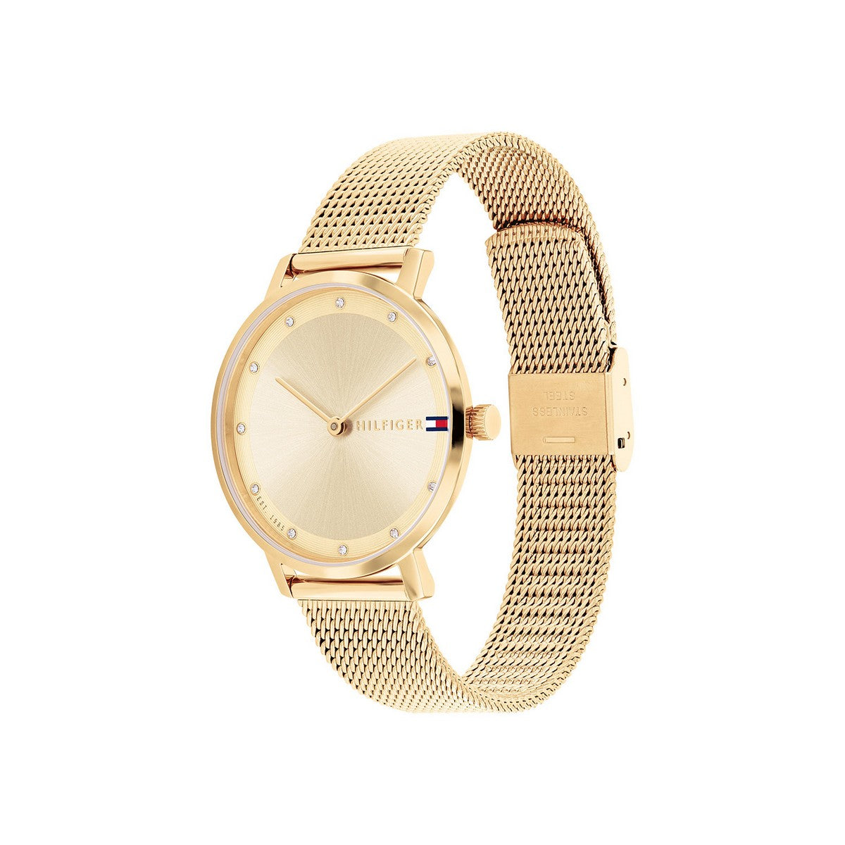 Tommy Hilfiger Horloge TH1782728 Dames Goudkleurig 35 mm